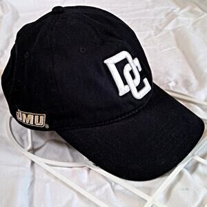 SGA Washington Nationals/JMU Snapback Hat/Cap Black James Madison Dukes MLB NCAA